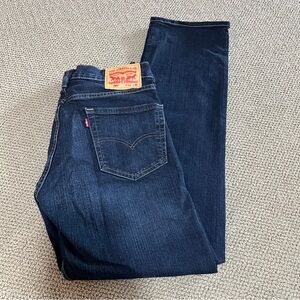 Levi's 505 Men's Dark Blue Jeans-33x32